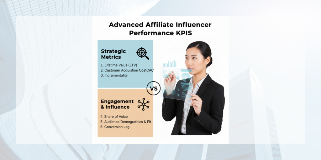 Advanced Affiliate Influencer Performance KPIs
