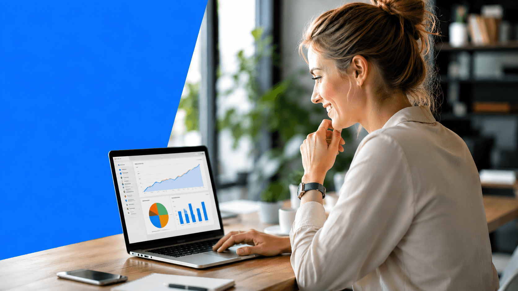 Marketer reviewing influencer marketing ROAS