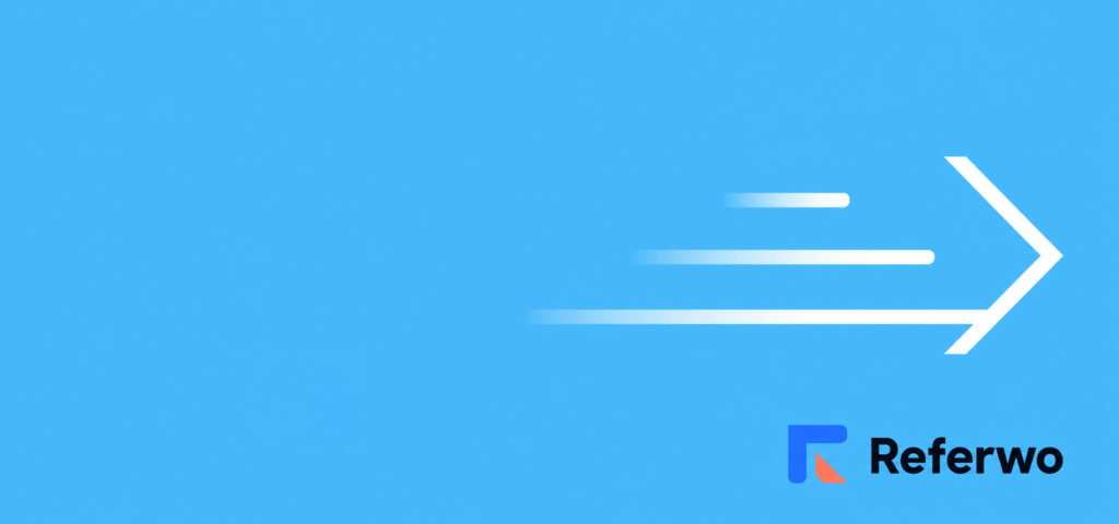 Referwo call-to-action banner for brands