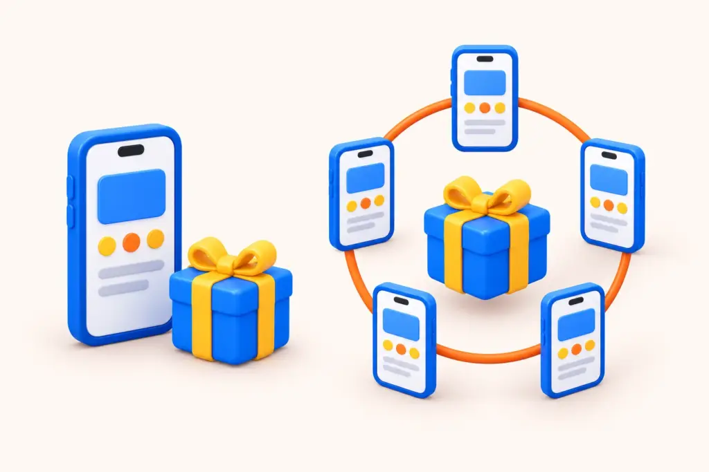 One-off influencer campaign compared with a creator community that keeps posting